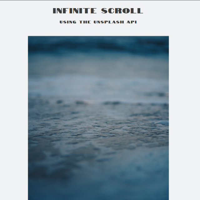 Infinite Scroll